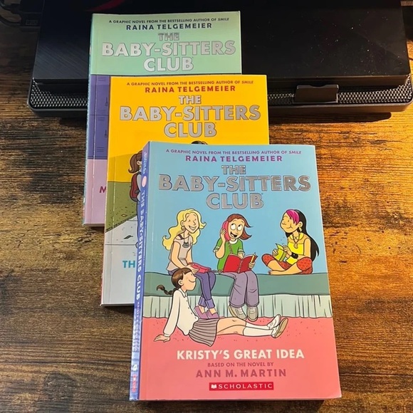 Other - The Baby-Sitters Club Graphic Novels Books 1–3 by Raina Telgemeier Scholastic